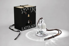 Load image into Gallery viewer, LIGHT ELF ROYAL BLACK PURE CRYSTAL TABLE LAMP / PENDENT LAMP.
