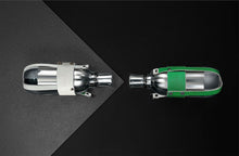 Load image into Gallery viewer, WHITE &amp; GREEN STAINLESS STEEL SUS316 VACUUM BOTTLE CORONATION NO 2.
