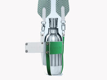 Load image into Gallery viewer, WHITE &amp; GREEN STAINLESS STEEL SUS316 VACUUM BOTTLE CORONATION NO 2.
